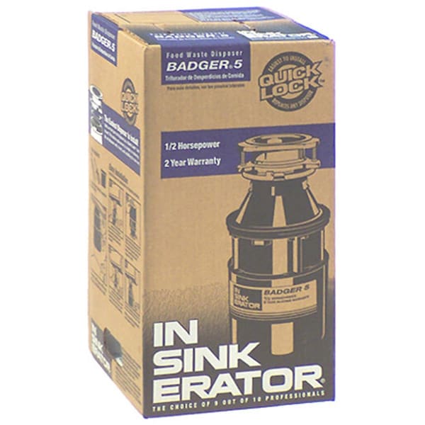 InSinkErator Badger 5 Garbage Disposer IN310133 Zoro